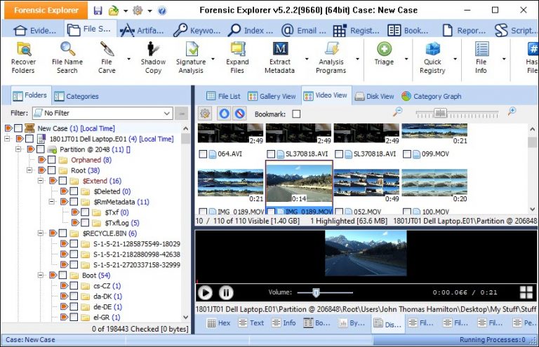 Forensic Explorer (FEX)™ - GetData Forensics